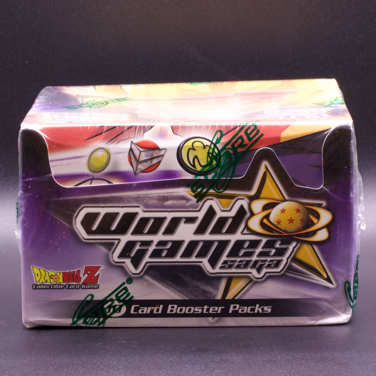 2002 Dragon Ball Z CCG World Games Saga Booster Box 36 packs - Sealed