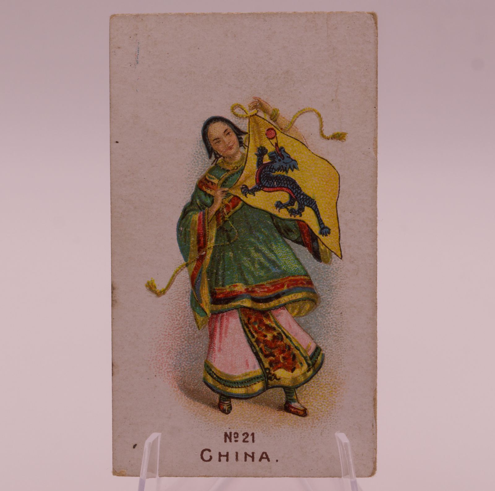 Antique Wills Scissors Cigarettes Card No 21 China W.D. & H.O. Wills Bristol