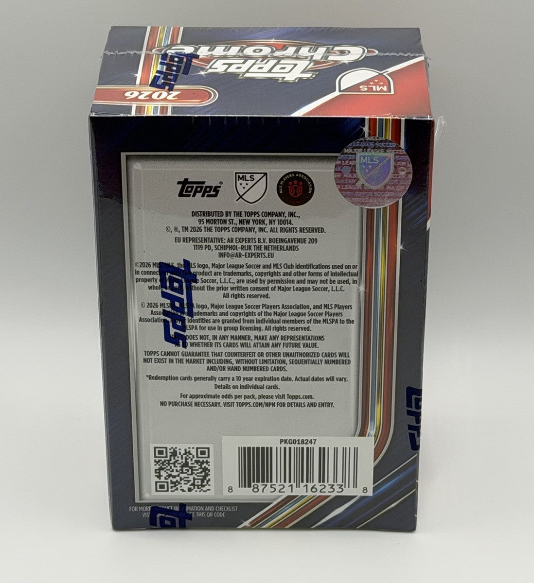 2026 Topps Chrome MLS Soccer Blaster Box Sealed 7 Packs 28 Cards RayWave Messi