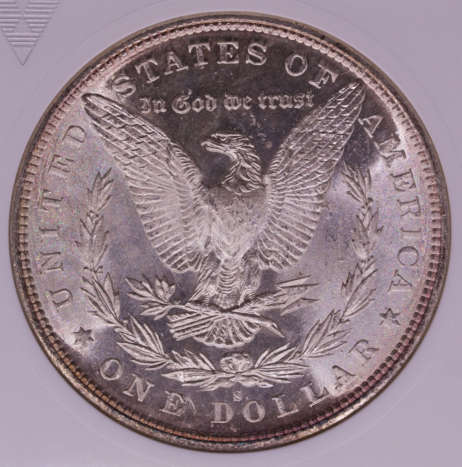 1880/79-S $1 Morgan Silver Dollar ANACS MS64 TOP 100 VAM-8 Med S