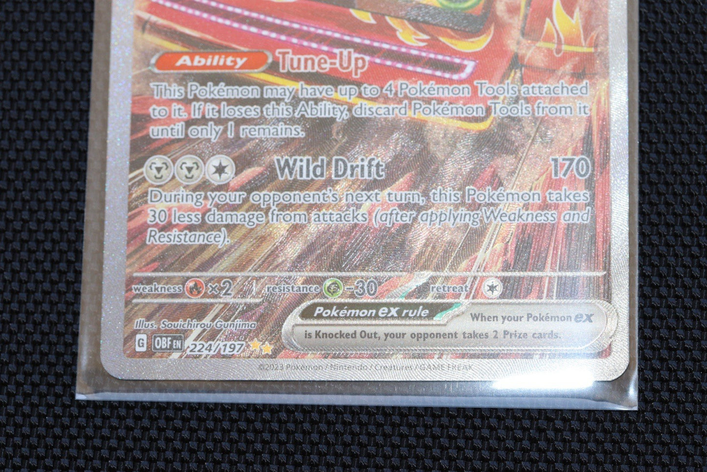 Revavroom ex -  224/197 Special Illustration Rare Obsidian Flames Pokemon TCG NM