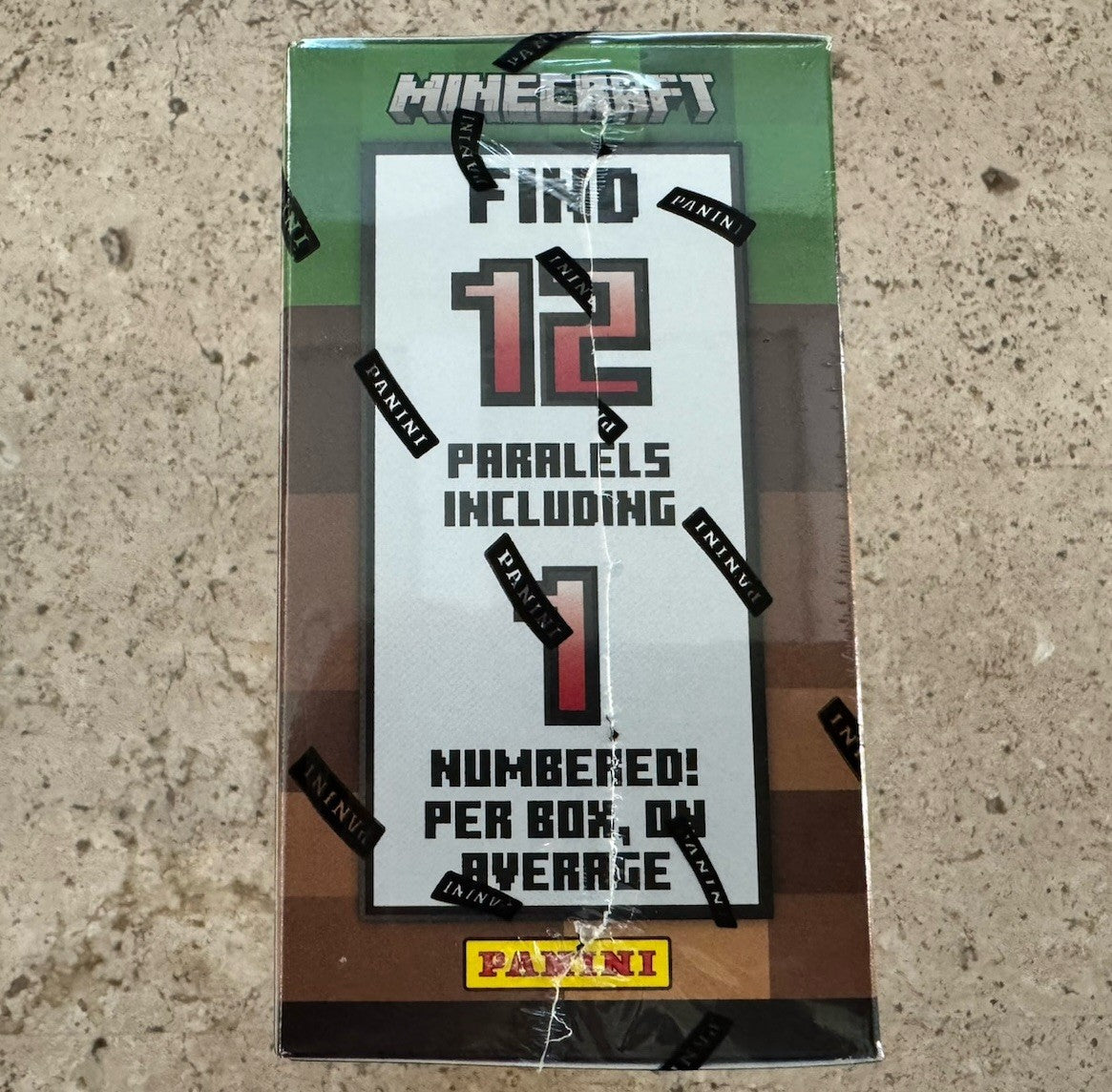 Minecraft 2024 Mega Box – NEW Sealed – 12 Packs, 72 Panini Trading Cards