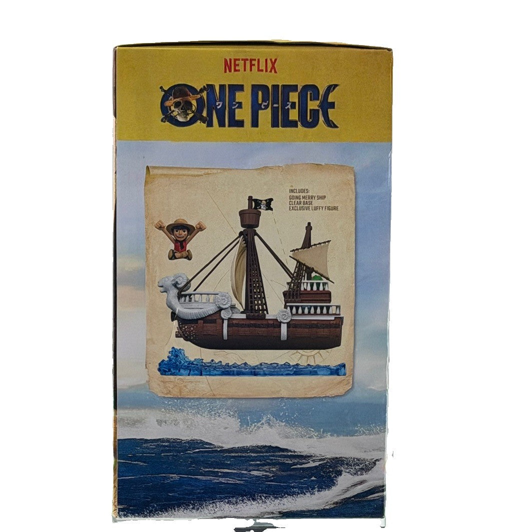 2024 One Piece Netflix Going Merry Ship Playset Luffy Straw Hat Moose Sealed New
