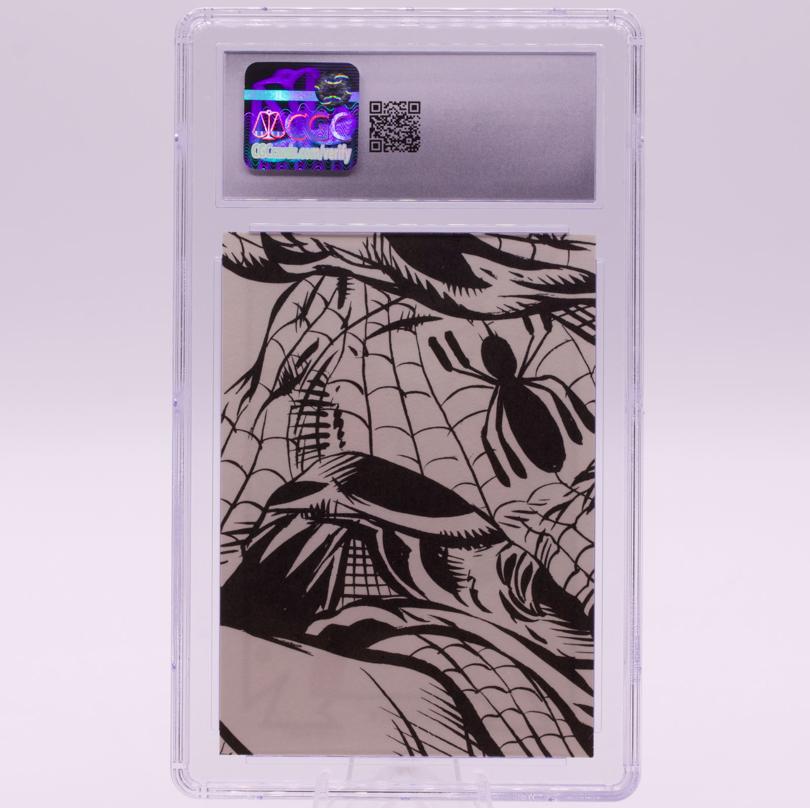 1989 Comic Images Todd McFarlane Spidey #8 CGC 8.5 NM/MINT+ Marvel Card