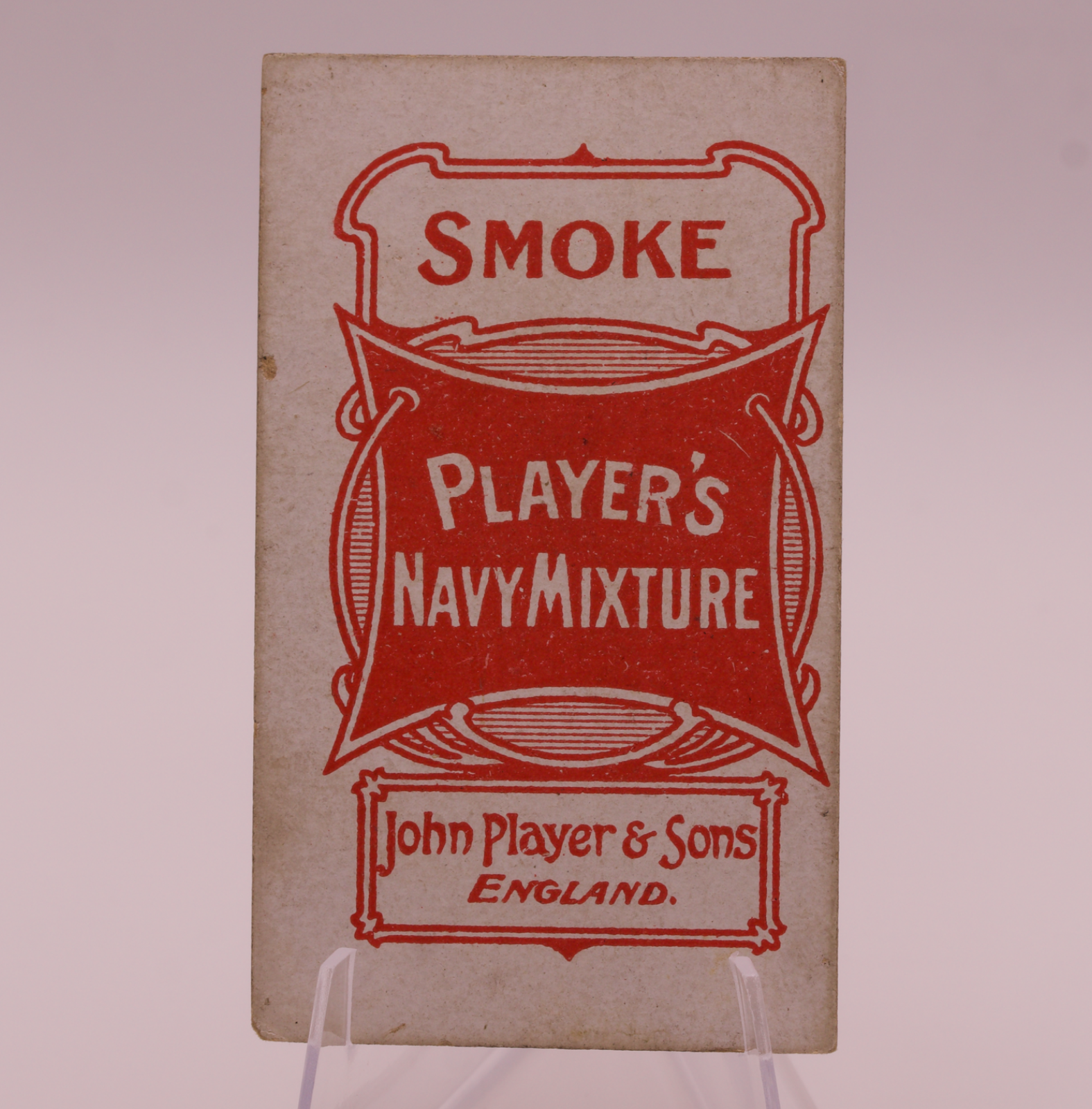 Antique Player's Navy Mixture Cigarette Card Mexico John Player & Sons Tobacco
