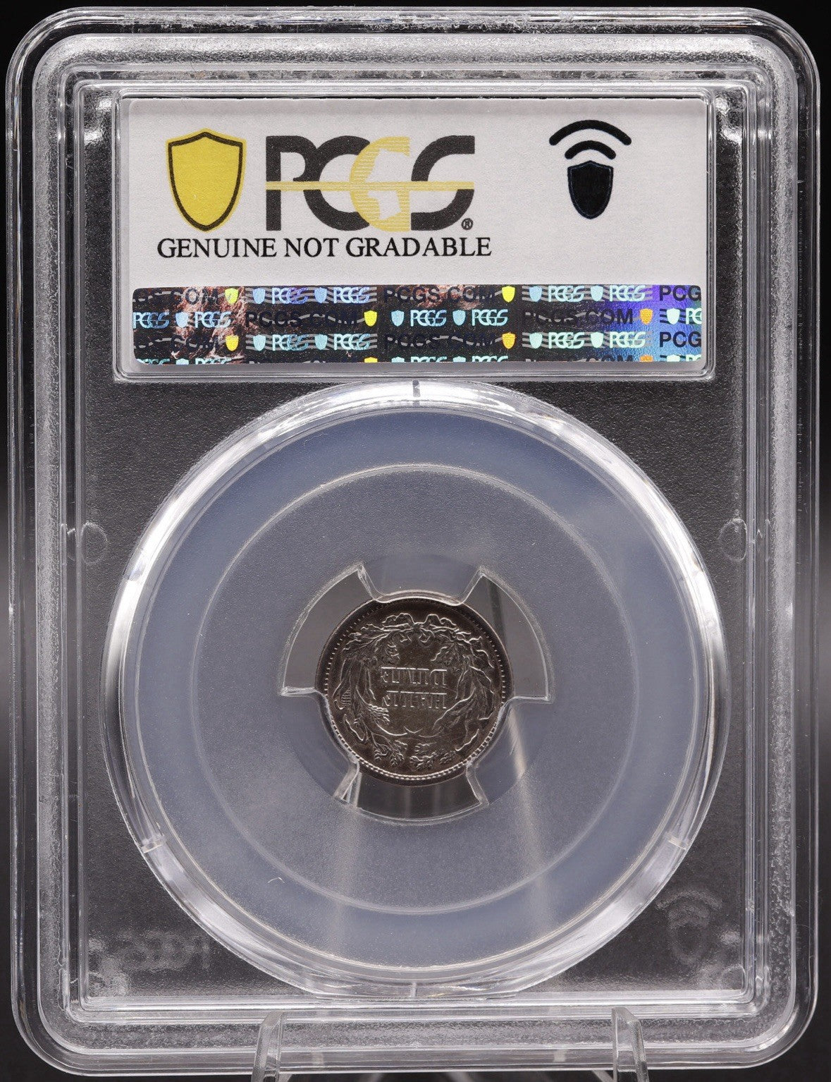 1870 Seated Liberty Half Dime • PCGS XF Detail • Harshly Cleaned