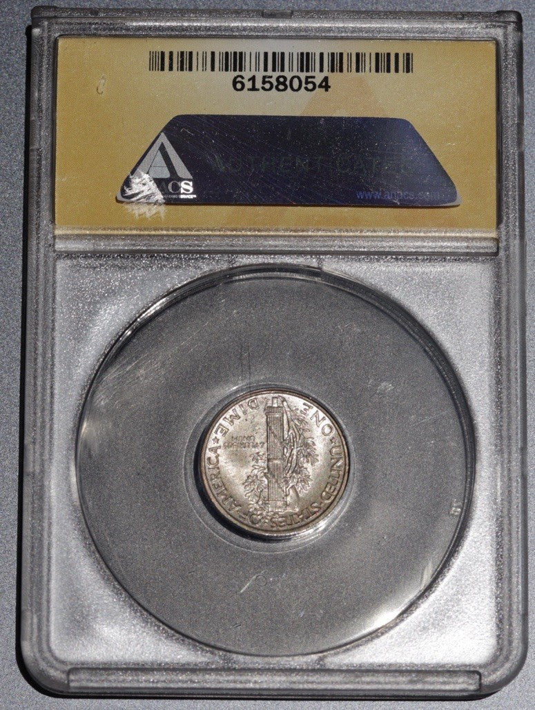 1940 “P” Mercury Dime ANACS MS 67 FSB • Full Split Bands • Brilliant Gem