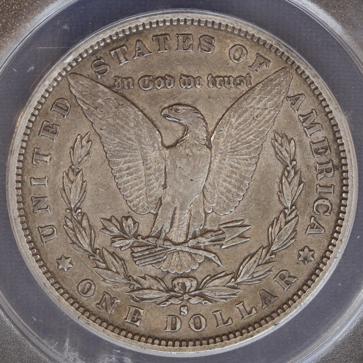 1883-S Morgan Silver Dollar $1 ANACS VF35  • Semi key Date • San Francisco Mint