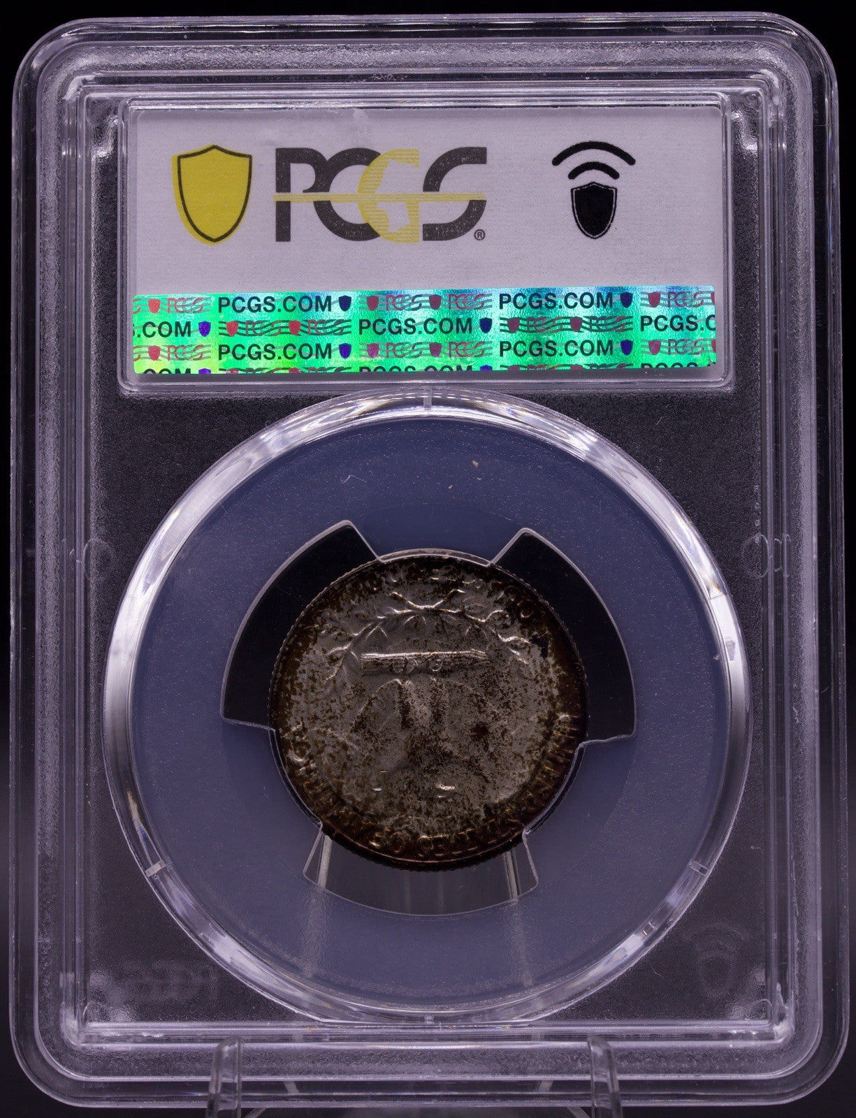 1952-D Washington Quarter PCGS MS67 Toned Silver 25C Gem Uncirculated Coin