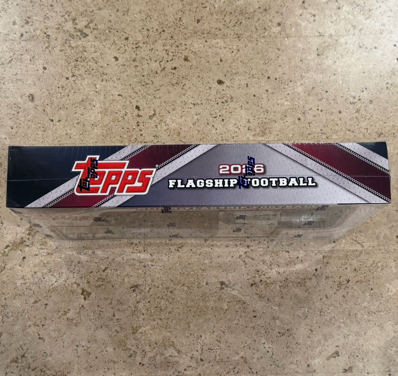 2026 Topps Flagship Football Super Box Factory Sealed 147 Cards Funko Bitty Pop