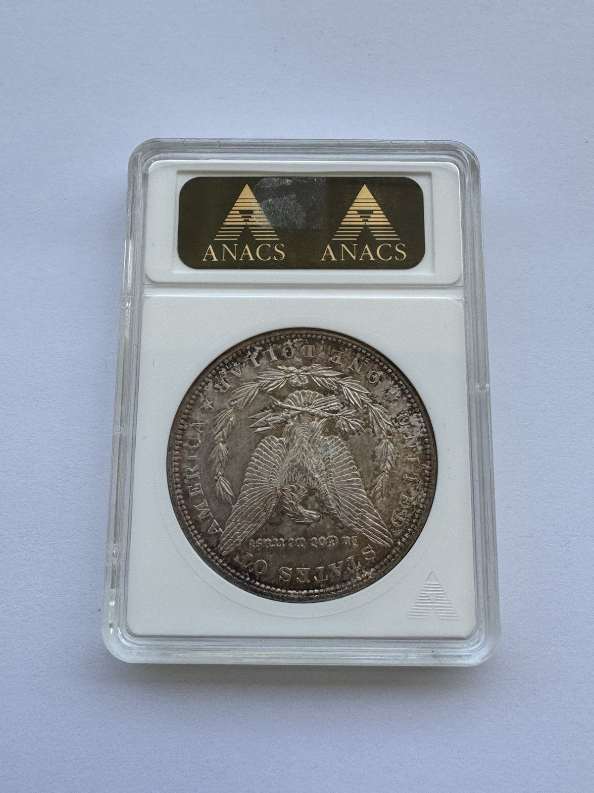 1879-S Morgan Silver Dollar – ANACS Certified MS64 – U.S. Silver Dollar  *Toner*