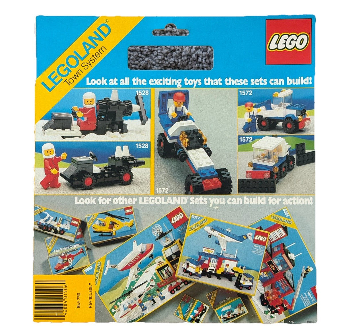 LEGO 1506 Main Street Value Pack Legoland Town 1528 Dragster + 1572 Tow Truck 