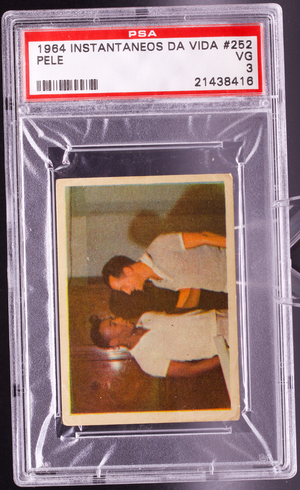 1964 Instantaneos Da Vida #252 Pele PSA 3 VG Claudio Corinthians Soccer Card