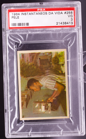 1964 Instantaneos Da Vida #256 Pele PSA 3 VG Canary Bird Brazil Soccer Card