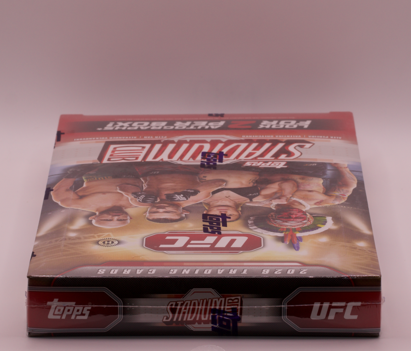 2026 Topps Stadium Club UFC Hobby Box Factory Sealed 16 Packs 2 Autographs MMA