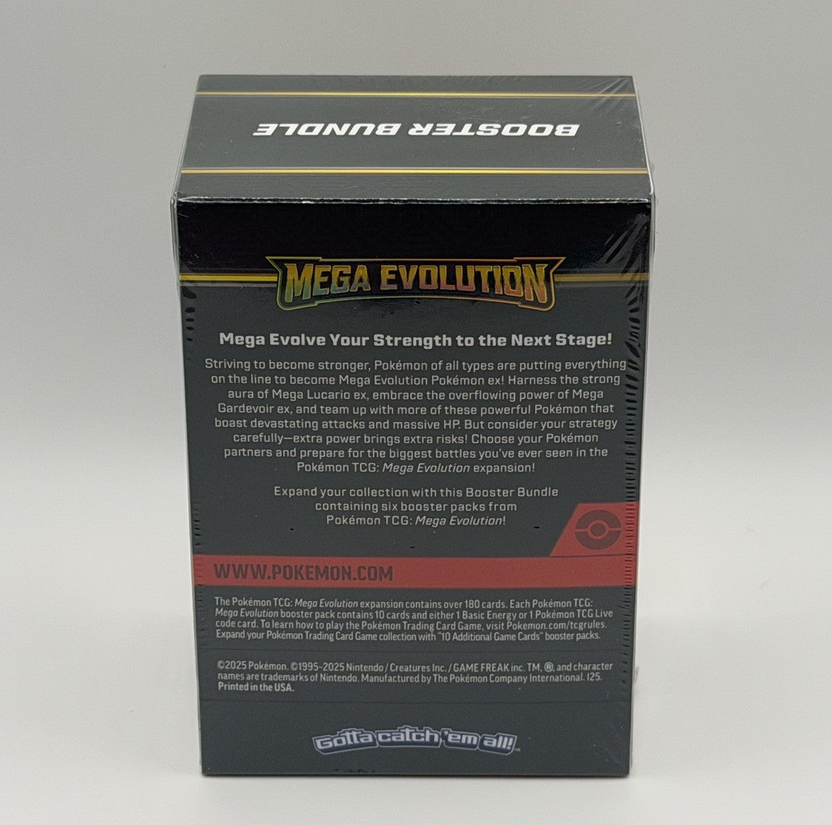 Pokemon TCG Mega Evolution Booster Bundle 6 Booster Packs New Sealed English