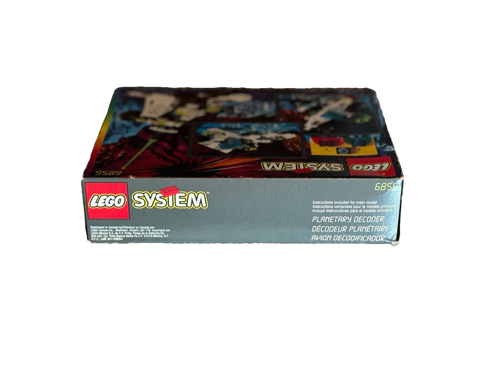 1996 LEGO System Space Exploriens Planetary Decoder 6856 NEW SEALED Box Wear