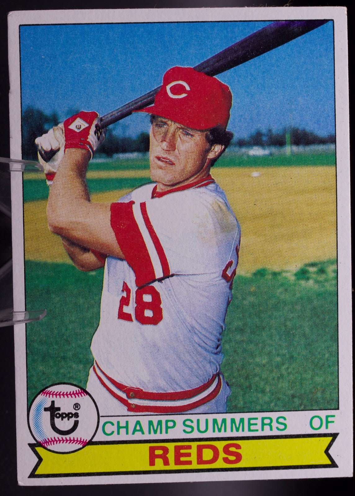 1979 Topps #516 Champ Summers Cincinnati Reds OF Vintage Baseball Card
