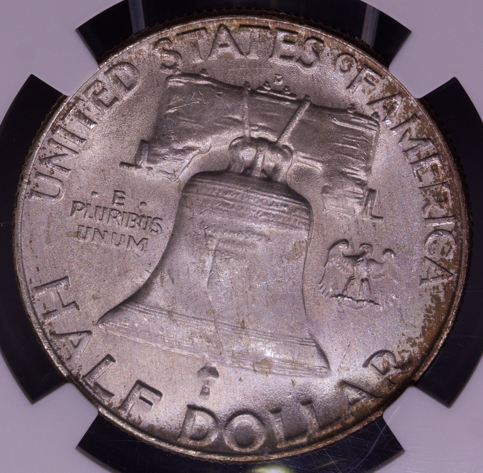 1953-D Franklin Half $ NGC MS66+ FBL CAC Full Bell Line