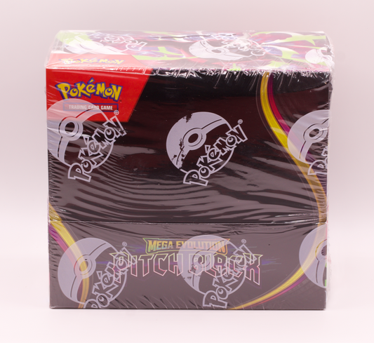 2026 Pokemon TCG Mega Evolution Pitch Black Booster Box 36 Packs Factory Sealed