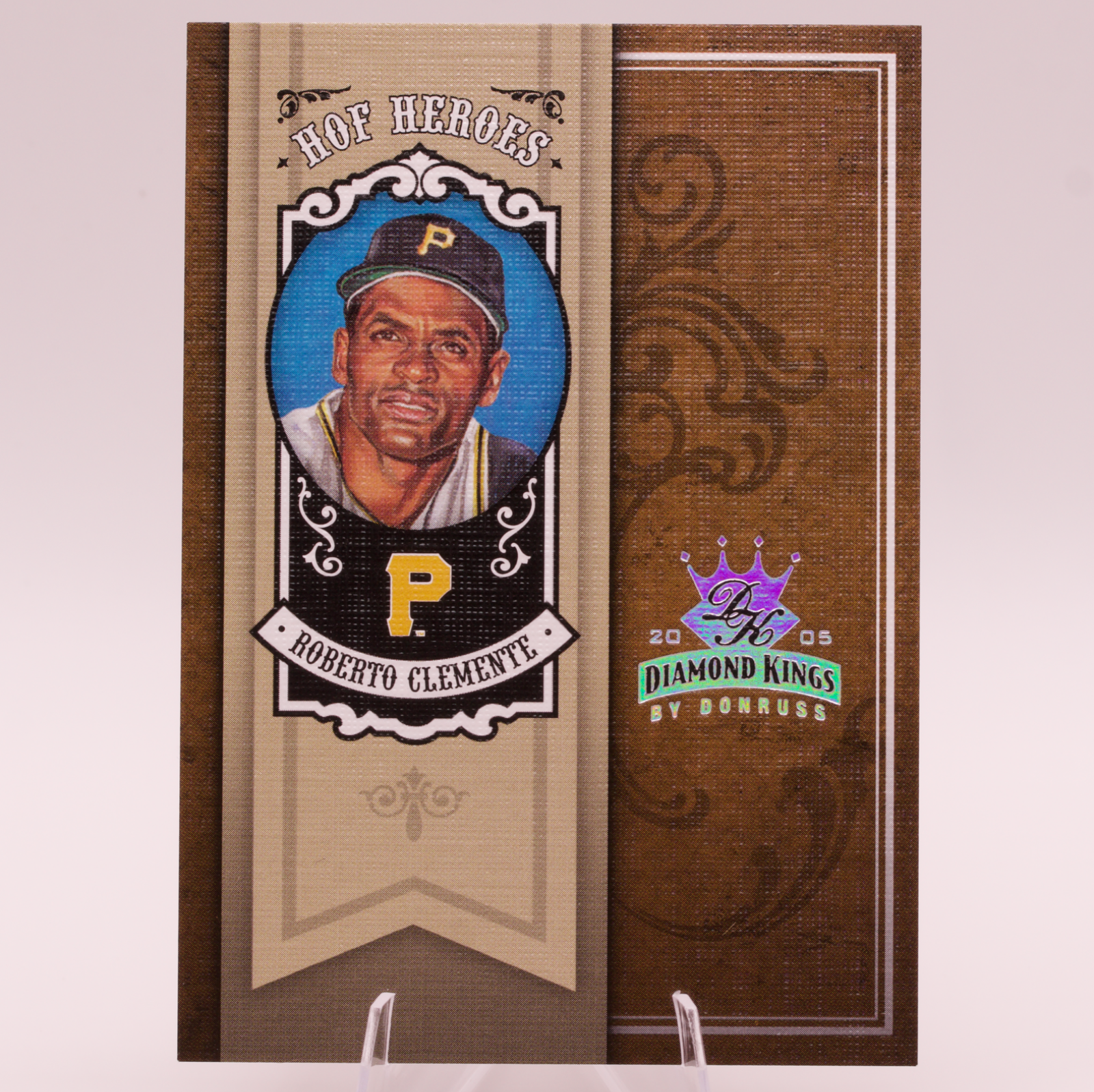 2005 Diamond Kings HOF Heroes Roberto Clemente HH-71 Pirates Serial /25 SP