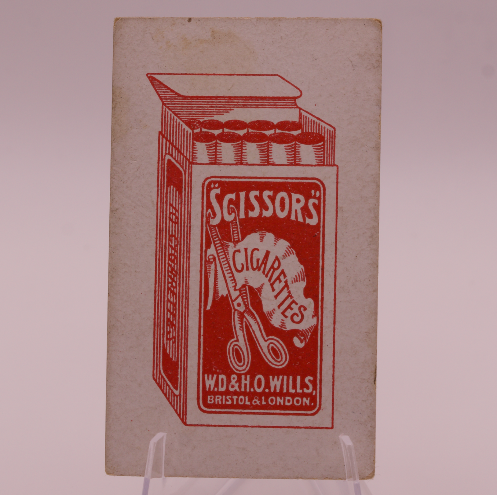 Antique Wills Scissors Cigarettes Card No 22 Canada W.D. & H.O. Wills Bristol