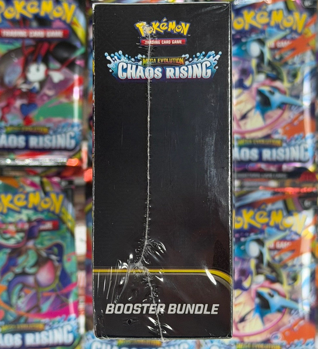 Pokemon Mega Evolution Chaos Rising Booster Bundle 6 Packs New Sealed English
