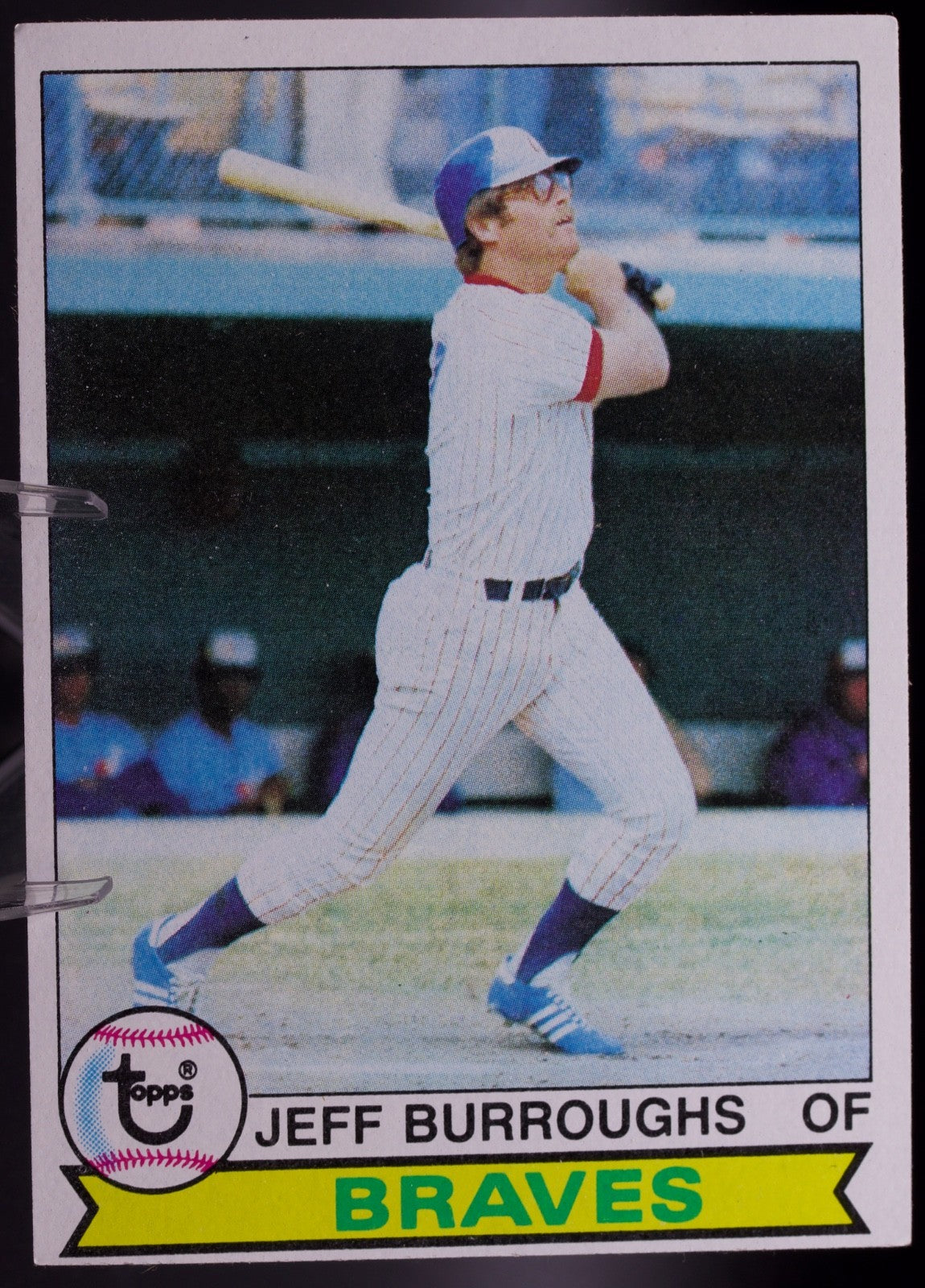 1979 Topps #245 Jeff Burroughs Atlanta Braves OF Vintage Baseball Card