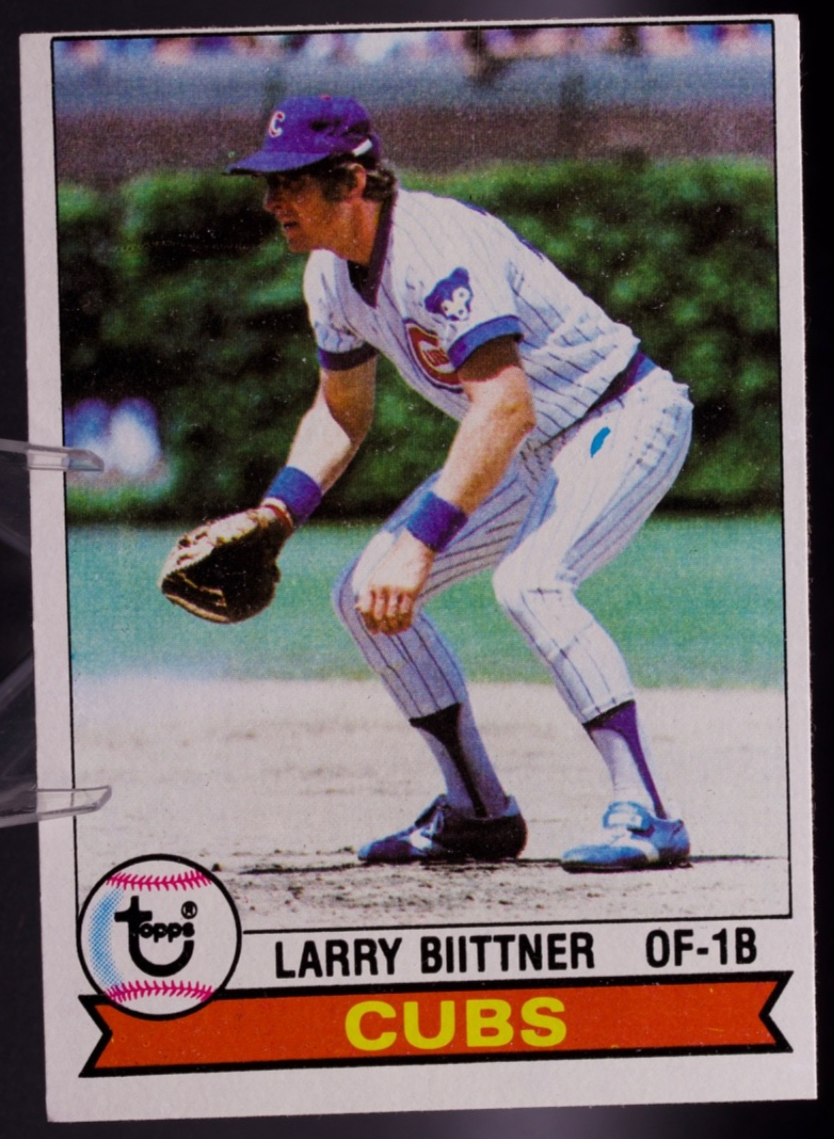 1979 Topps #433 Larry Biittner Chicago Cubs OF-1B Vintage Baseball Card