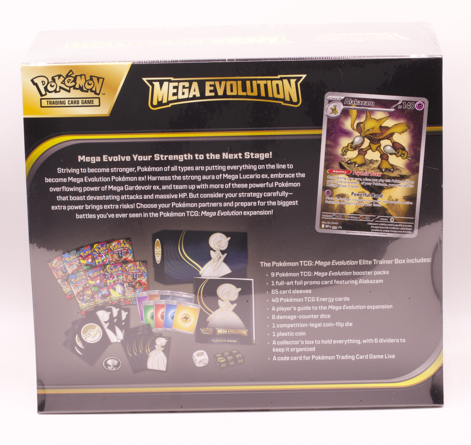 2025 Pokemon Mega Evolution Elite Trainer Box Mega Gardevoir ETB Factory Sealed