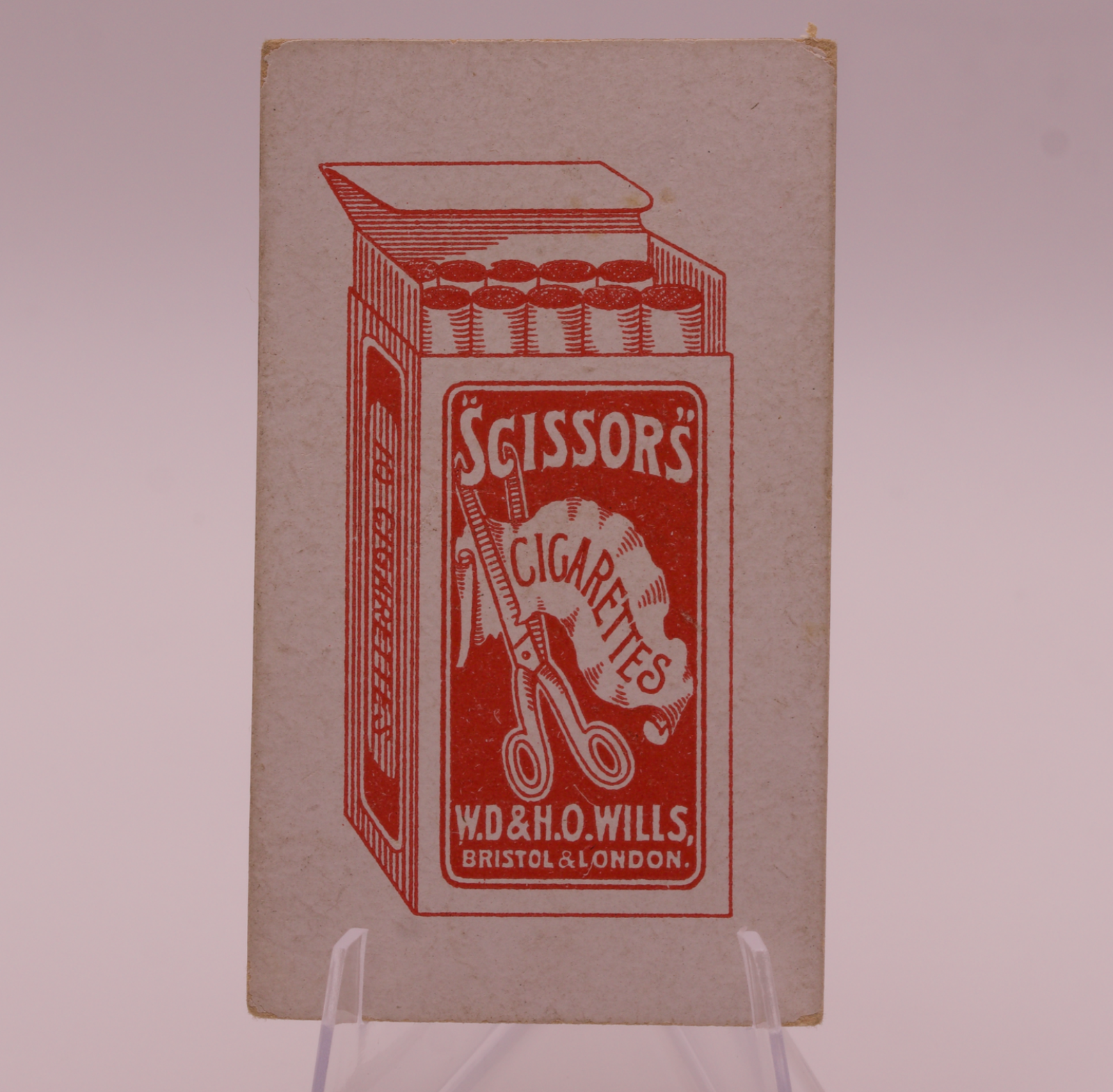 Antique Wills Scissors Cigarettes Card No 25 Turkey W.D. & H.O. Wills Bristol