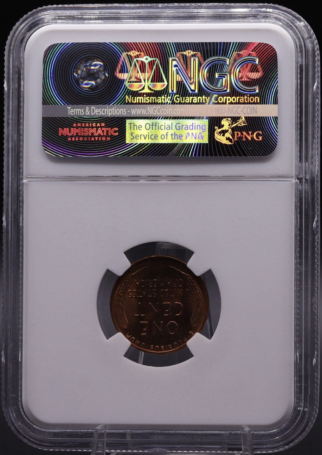 1955-D Lincoln Wheat Cent MS67 RD NGC