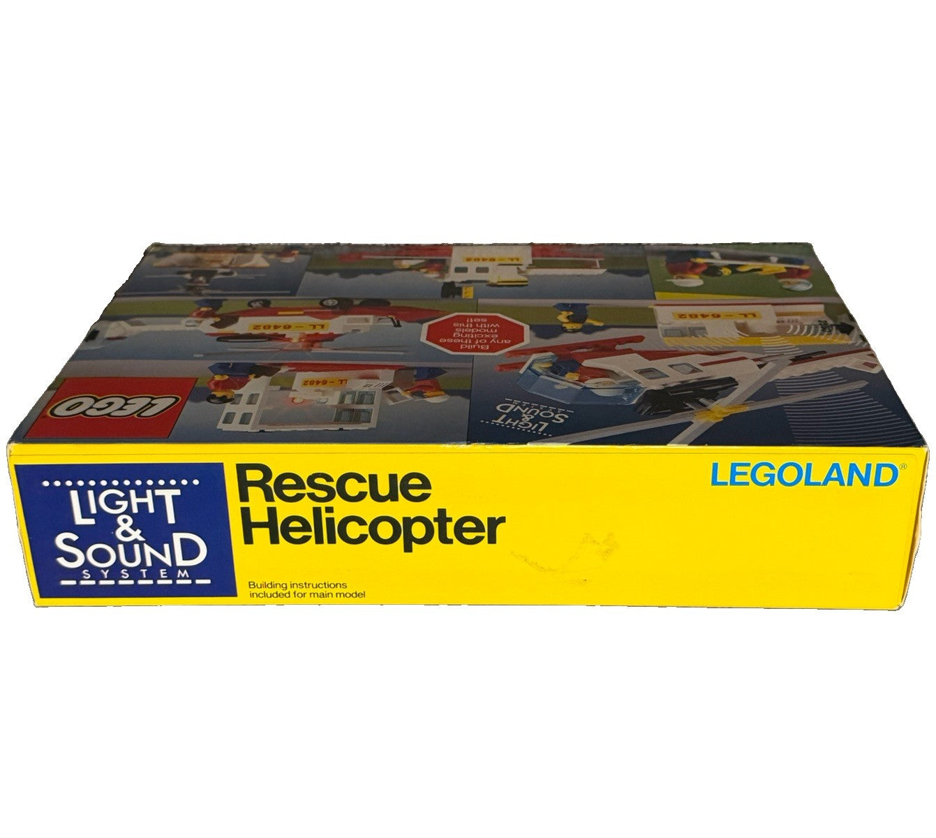 1989 LEGO Legoland Light Sound Rescue Helicopter 6482 NEW SEALED Vintage