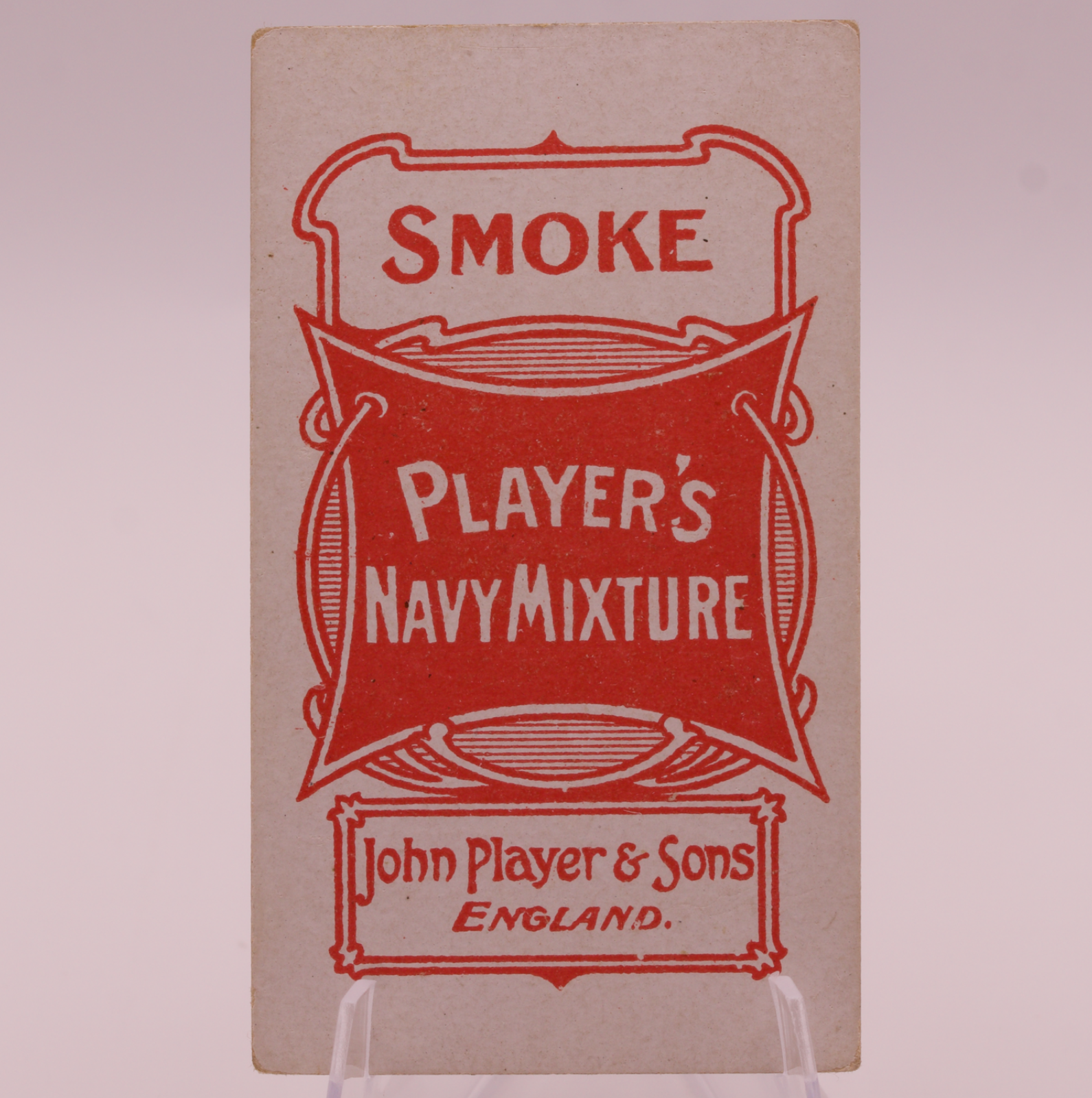 Antique Player's Navy Mixture Cigarette Card Denmark John Player & Sons England