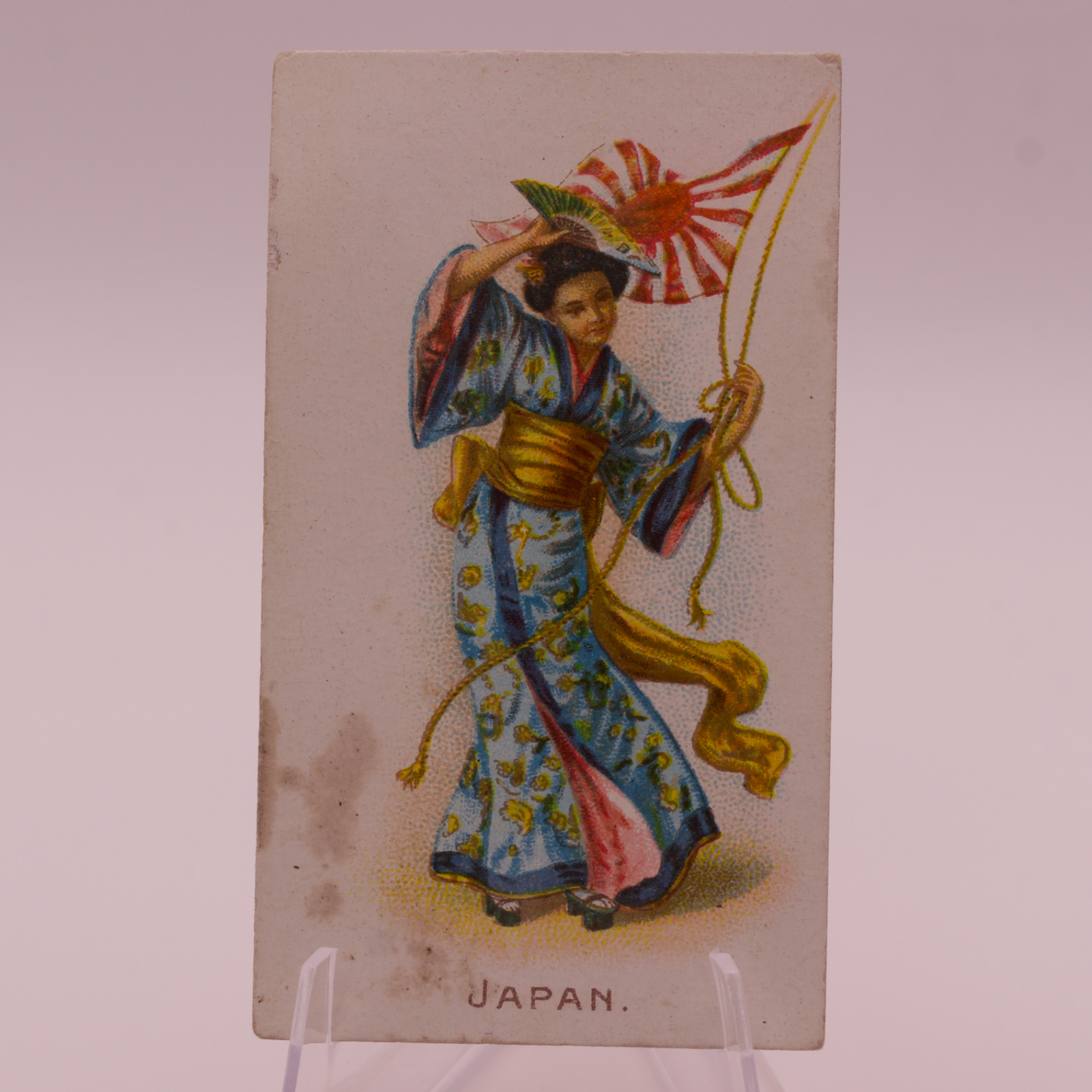 Antique Player's Navy Mixture Cigarette Card Japan John Player & Sons Tobacco