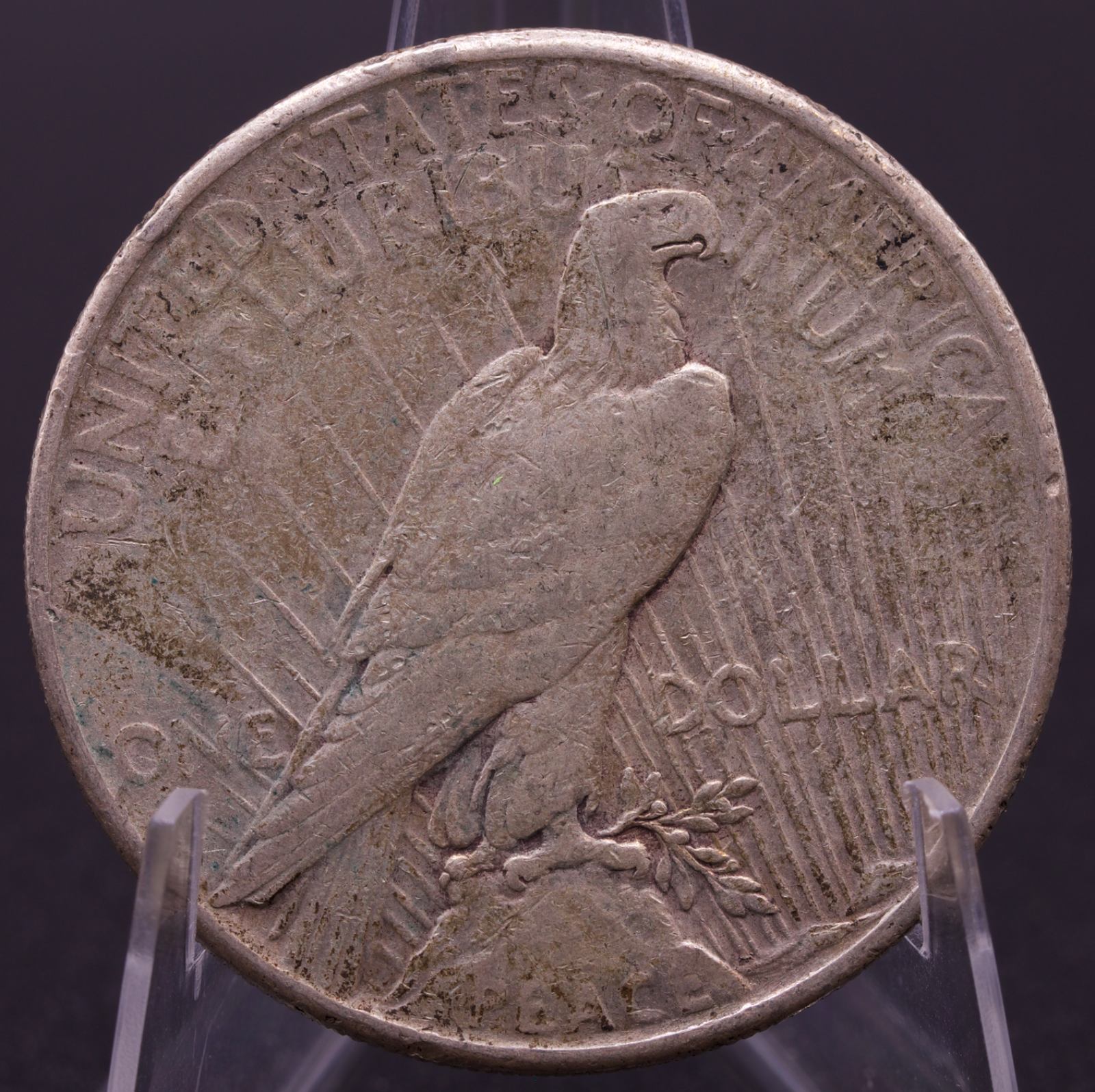 1923-P Peace Silver Dollar $1 Coin Circulated 90% Fine Silver Vintage Raw Find