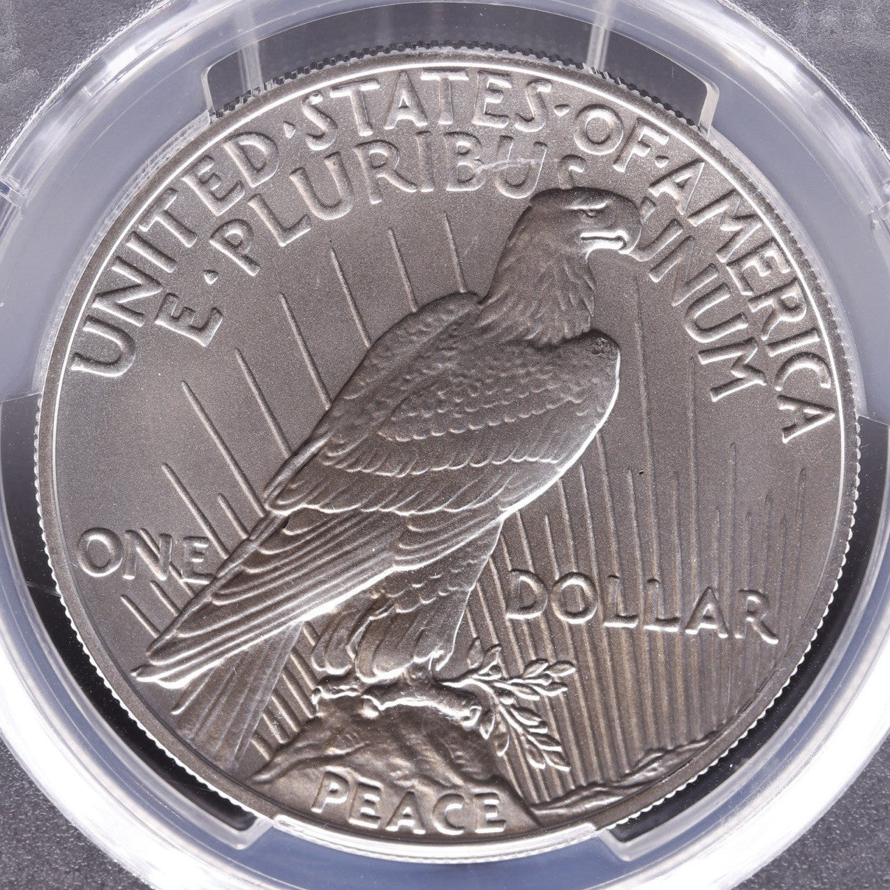 2023 Peace Dollar PCGS MS70 Advanced Release  John Dannreuther Signed Label