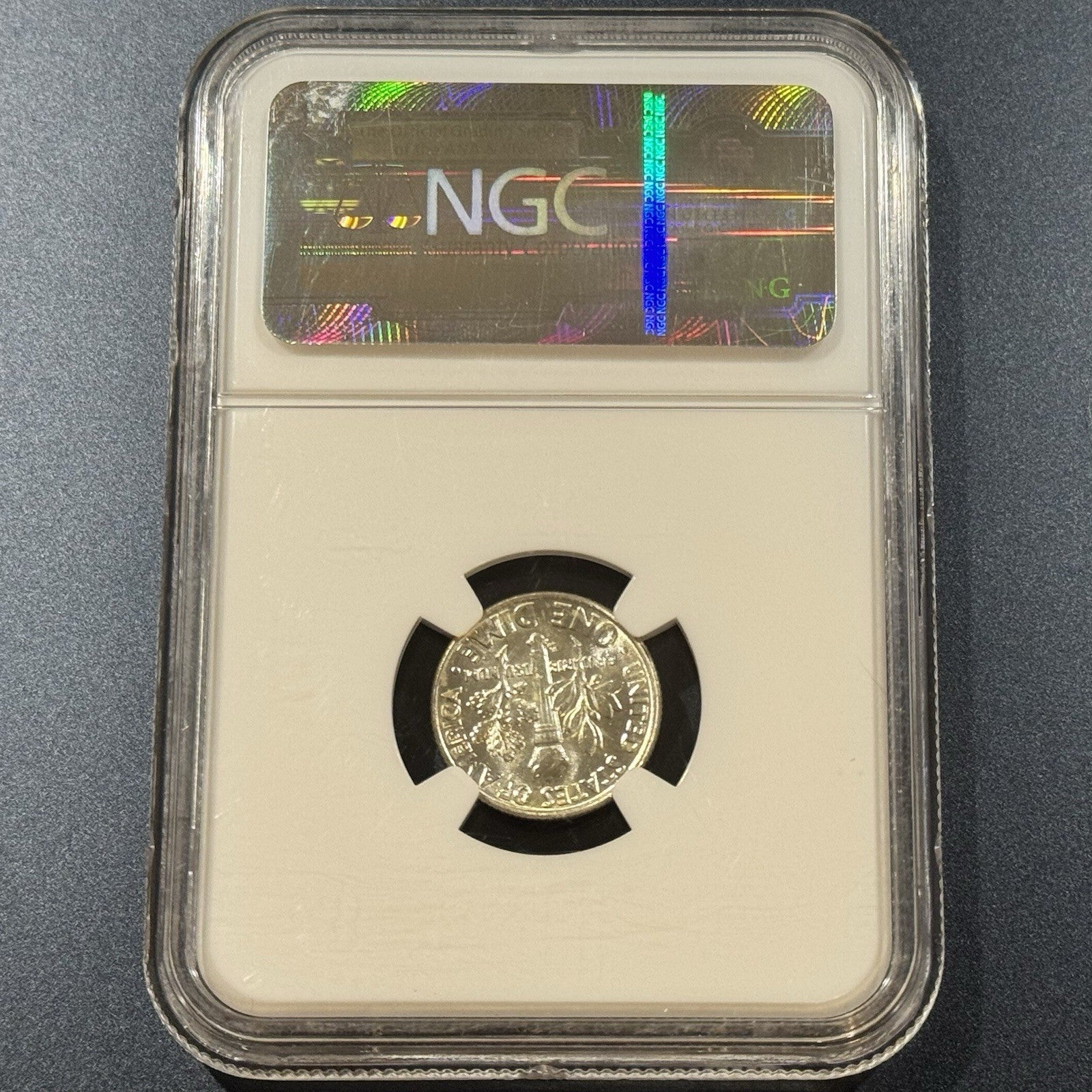 1954-D Roosevelt Dime MS66 FT NGC • Full Torch Bands
