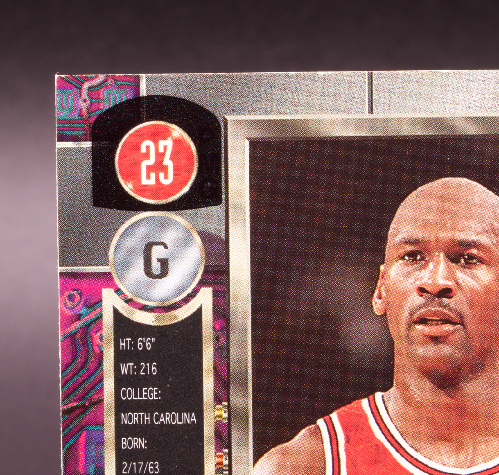 1997-98 Skybox Metal Universe Michael Jordan #23 Chicago Bulls HOF Base Card