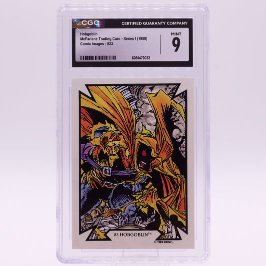 1989 McFarlane Comic Images Hobgoblin #23 CGC 9 MINT Marvel Trading Card