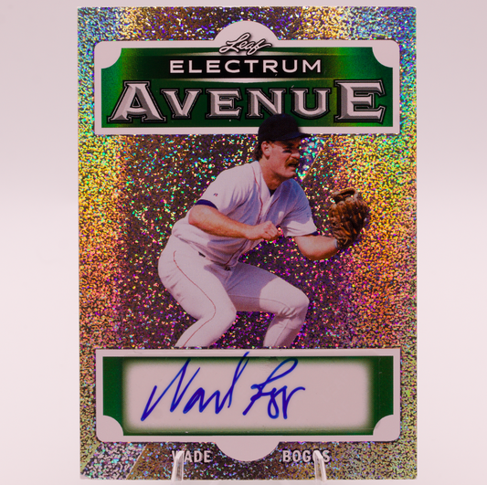 2026 Leaf Electrum Avenue Wade Boggs Auto 1/1 EA-WB1 Autograph HOF Red Sox