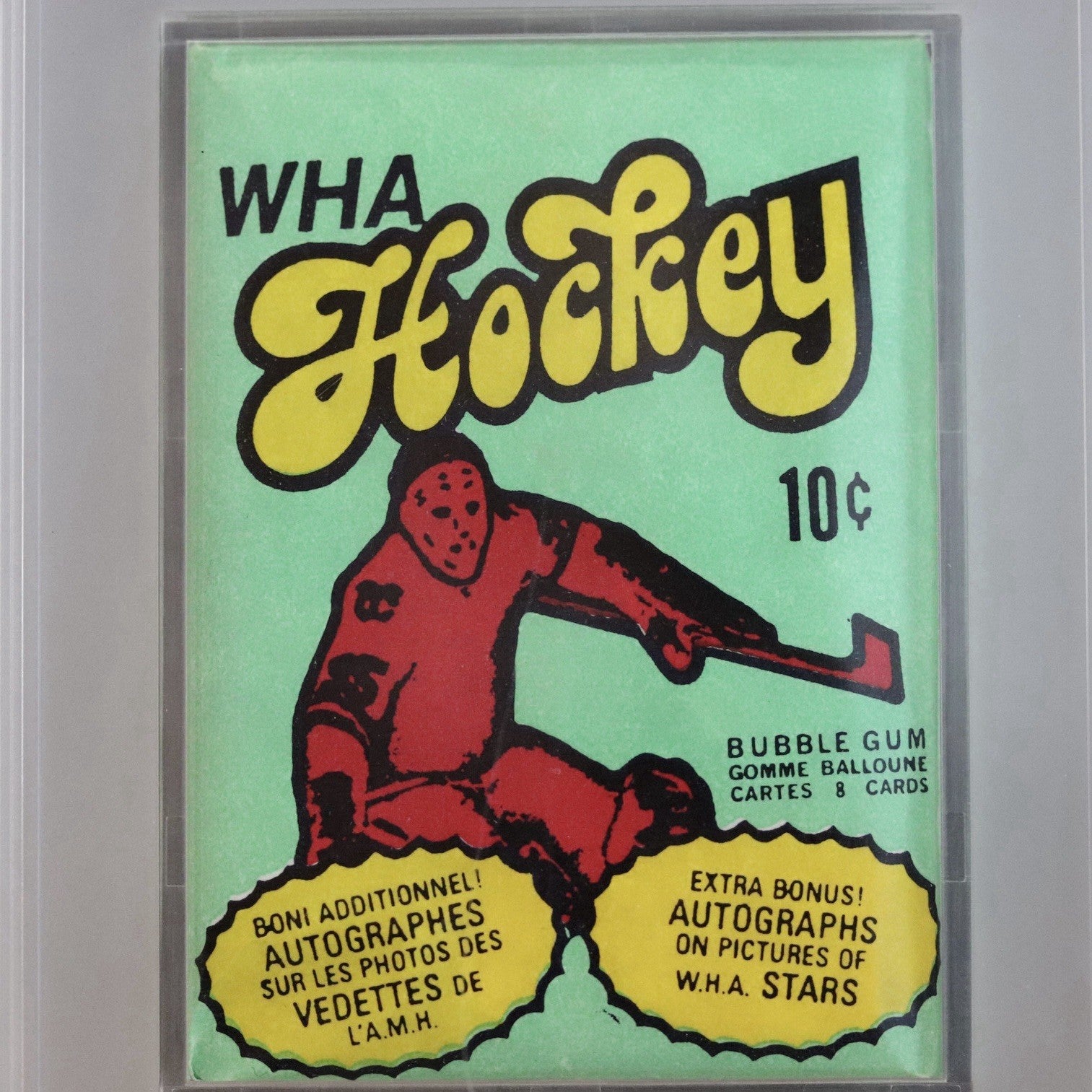 1974 O-Pee-Chee WHA Hockey Wax Pack PSA 8 • Sealed OPC • Rare Vintage Pack