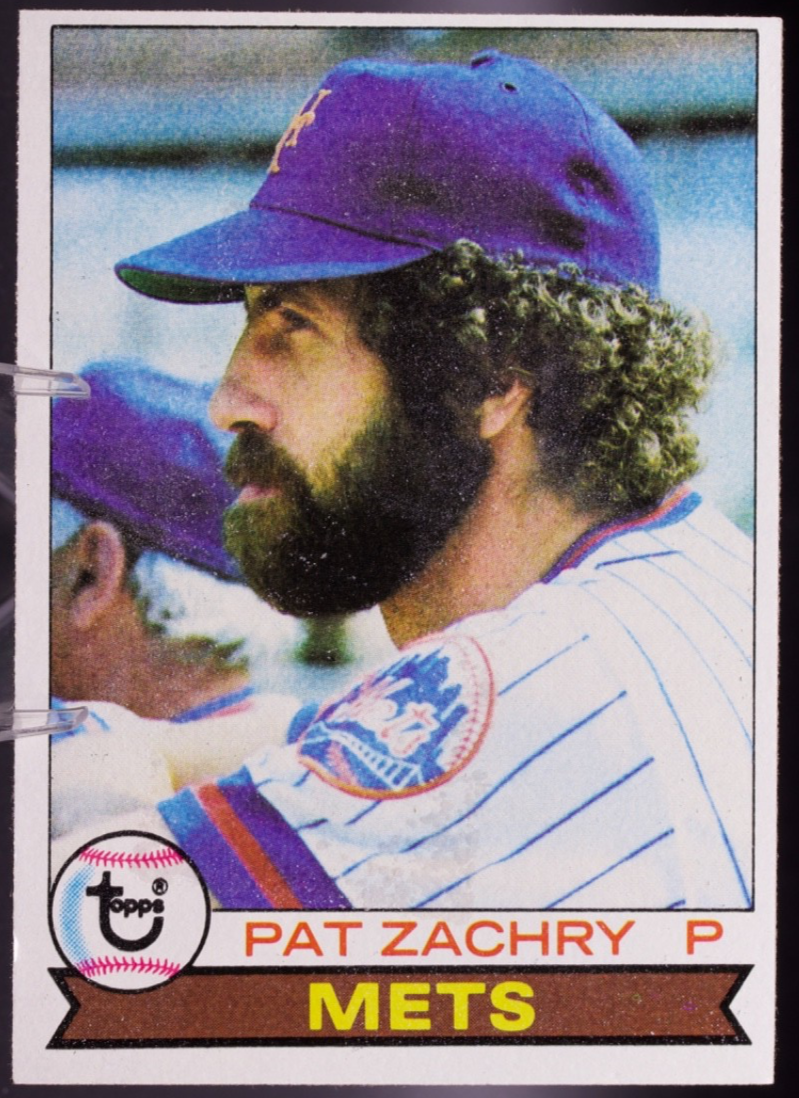 1979 Topps #621 Pat Zachry New York Mets Pitcher Vintage Baseball Card
