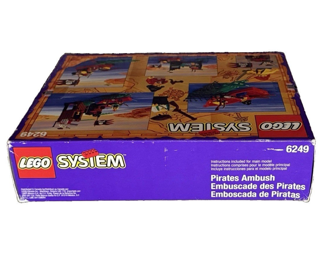 1997 LEGO Pirates Ambush 6249 NEW SEALED Vintage Box Wear Crocodile