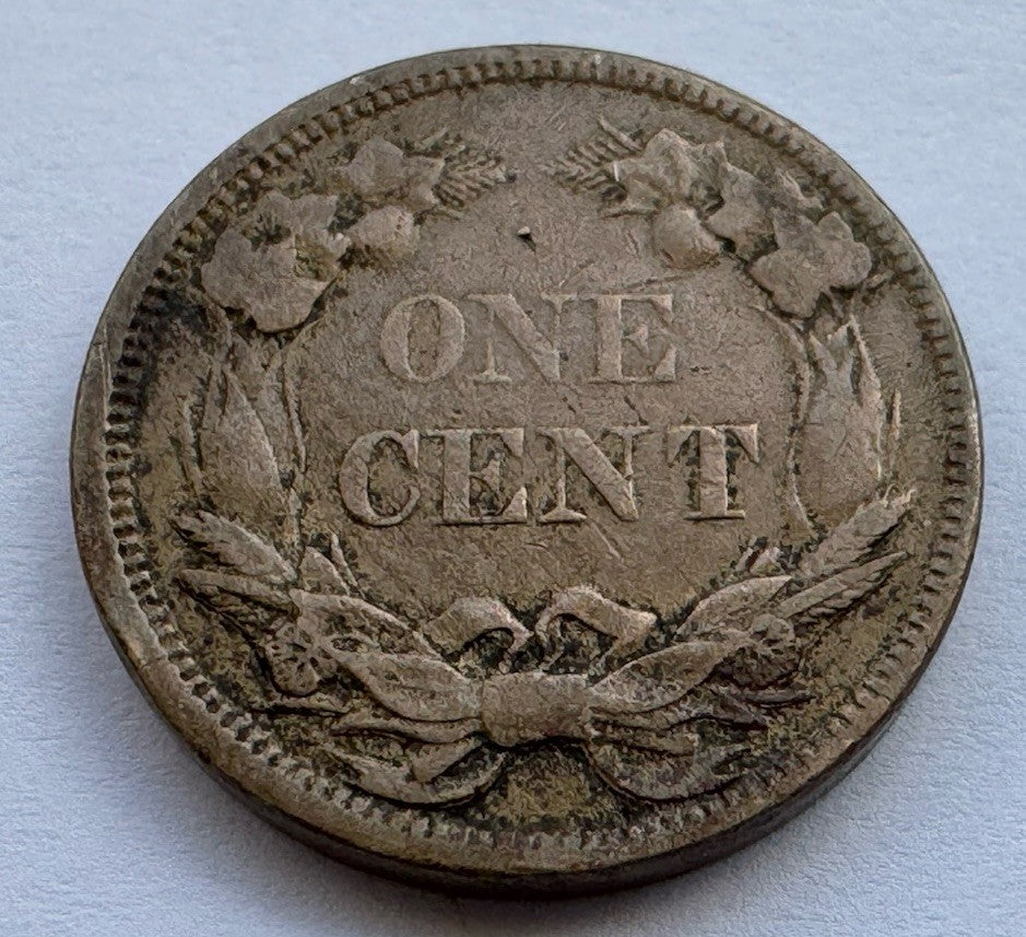 1858 Flying Eagle Cent – EF40 – Early US Copper-Nickel One Cent Coin