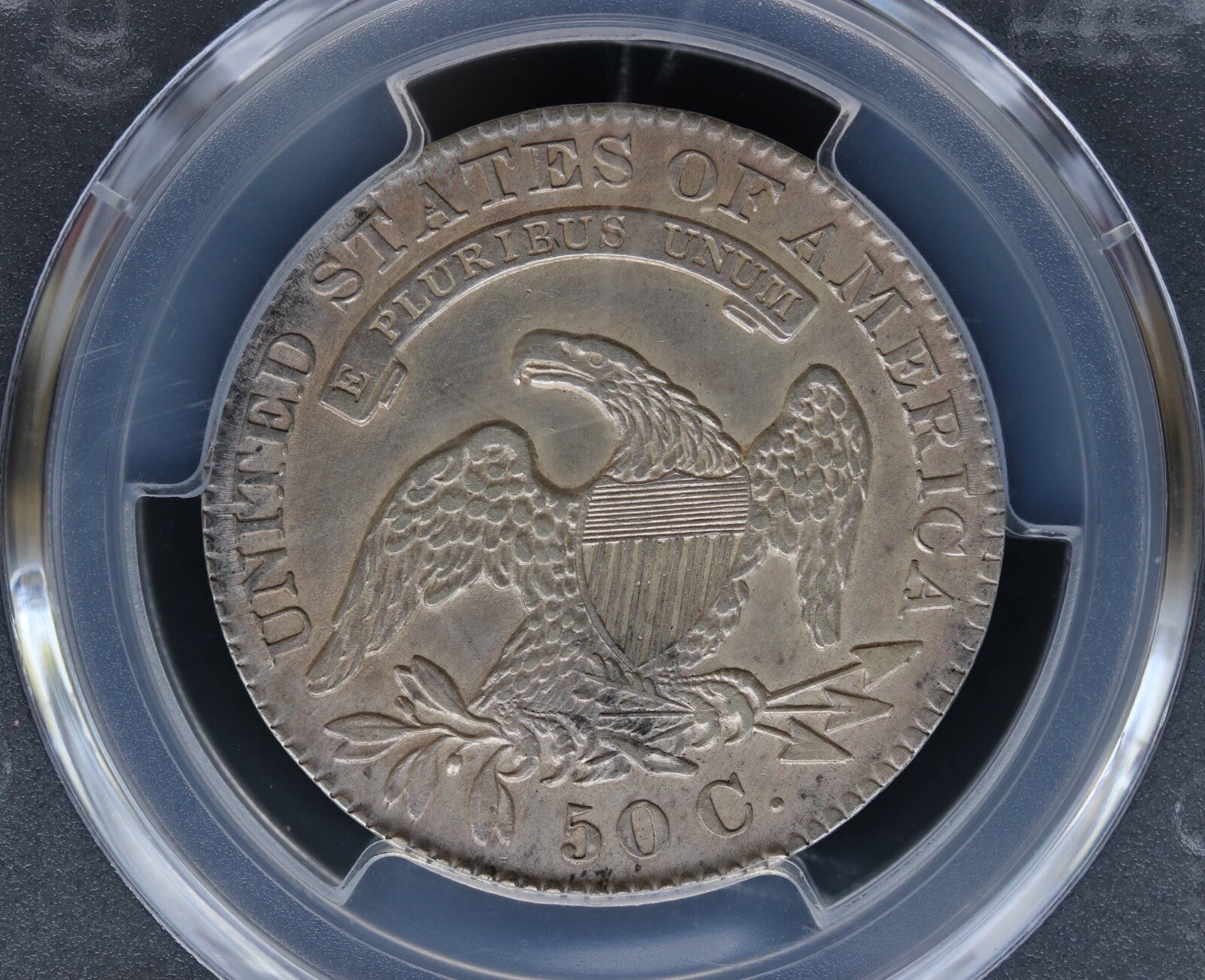 1830 Capped Bust Half Dollar Small 0 O-105 High R4 AU Details PCGS Cleaned 50C