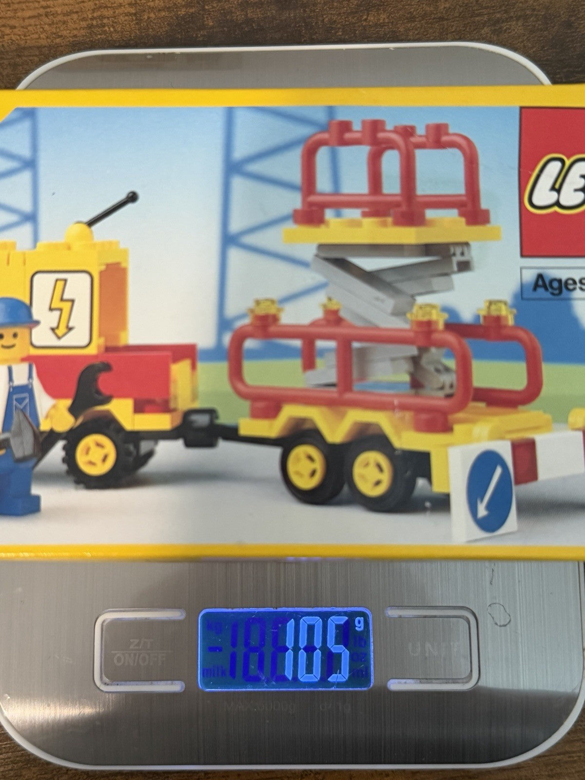 Vintage LEGO 6671 Utility Repair Lift Town Sealed New 1989 106 pcs Rare