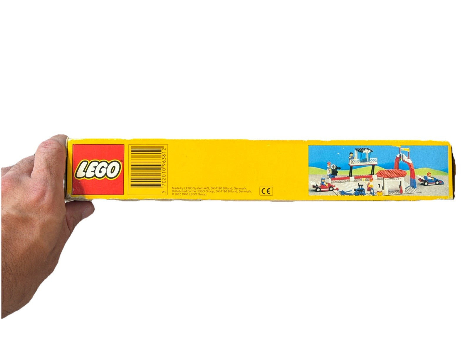 LEGO 6381 Motor Speedway Legoland Town 1987 Factory Sealed Vintage Race Track