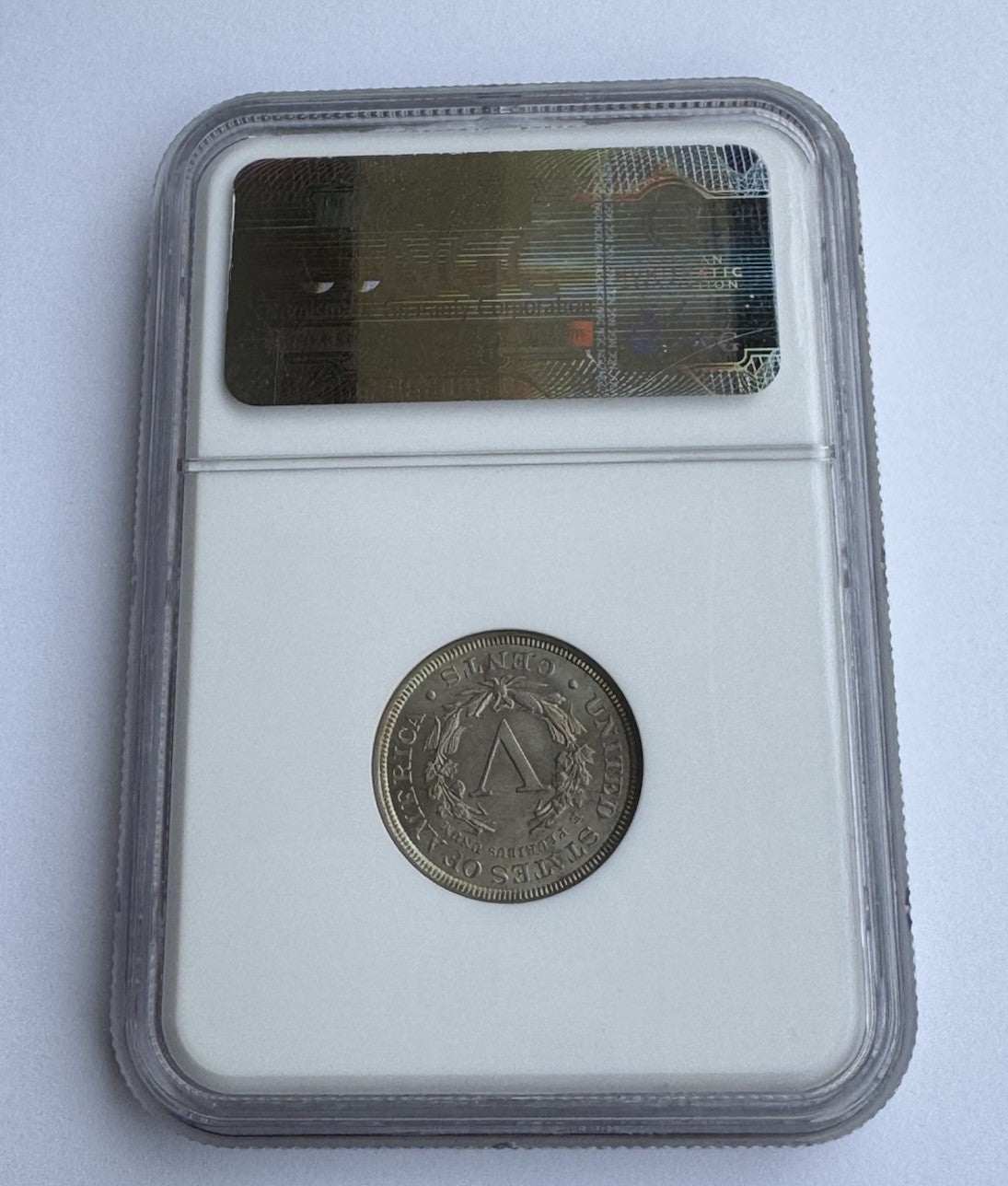 1890 Liberty "V" Nickel – NGC Graded MS63 – Early U.S. Nickel in Mint State
