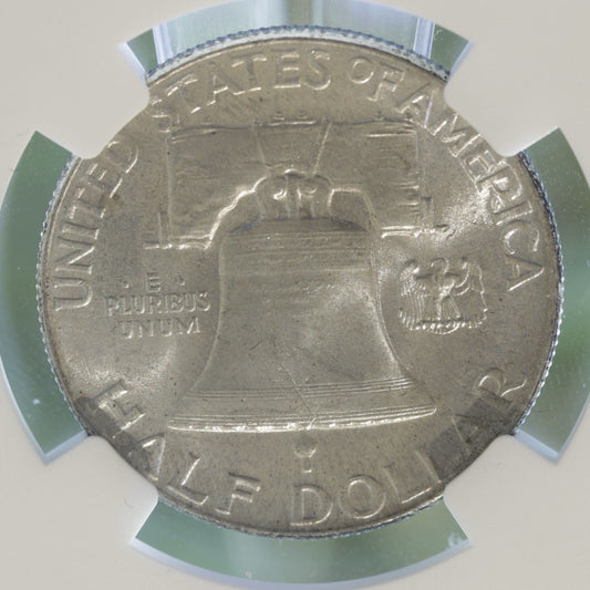 1948 Franklin Half Dollar 50C NGC MS66 FBL • First-Year • Full Bell Lines